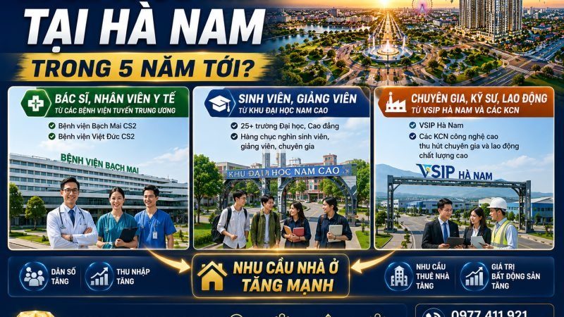 Ai sẽ tạo nên nhu cầu nhà ở tại Hà Nam trong 5 năm tới?