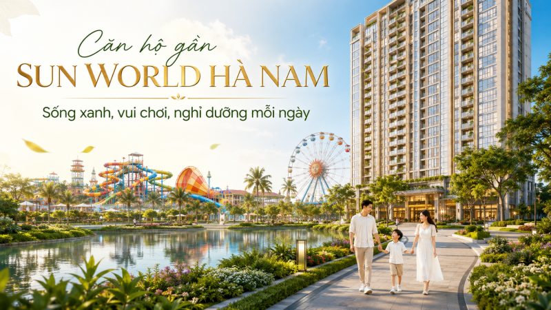 Căn hộ gần Sun World Hà Nam: lợi thế sống xanh tại Park Residence