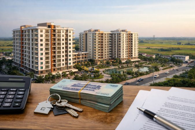 Vay vốn mua nhà tại Hà Nam — lưu ý lãi suất — Sun Urban City — Ảnh minh họa